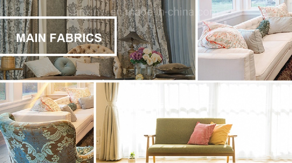 Soft Fabric Market Price Offer Free Samples Silk Drapes Jacquard Curtain Fabric for Home Textile