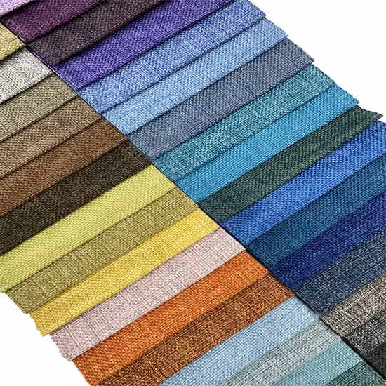 Ifr Polyester Imitation Linen Blackout Curtain Fabric