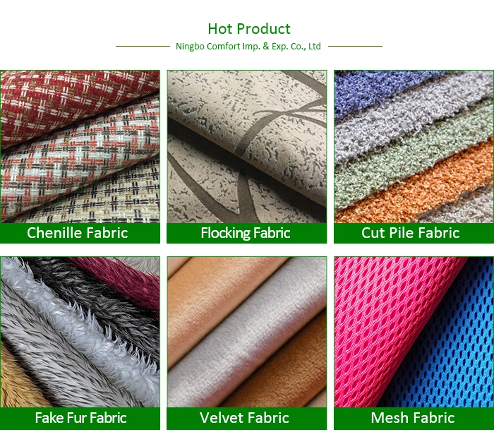 100% Polyester Jacquard Sofa / Curtain Fabric Home Decor Fabrics