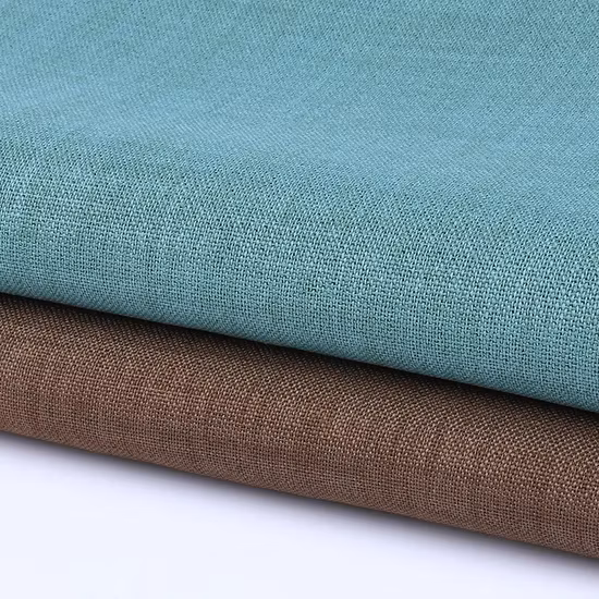 Hochwertiger, inhärent flammhemmender Verdunkelungsvorhangstoff aus Polyester